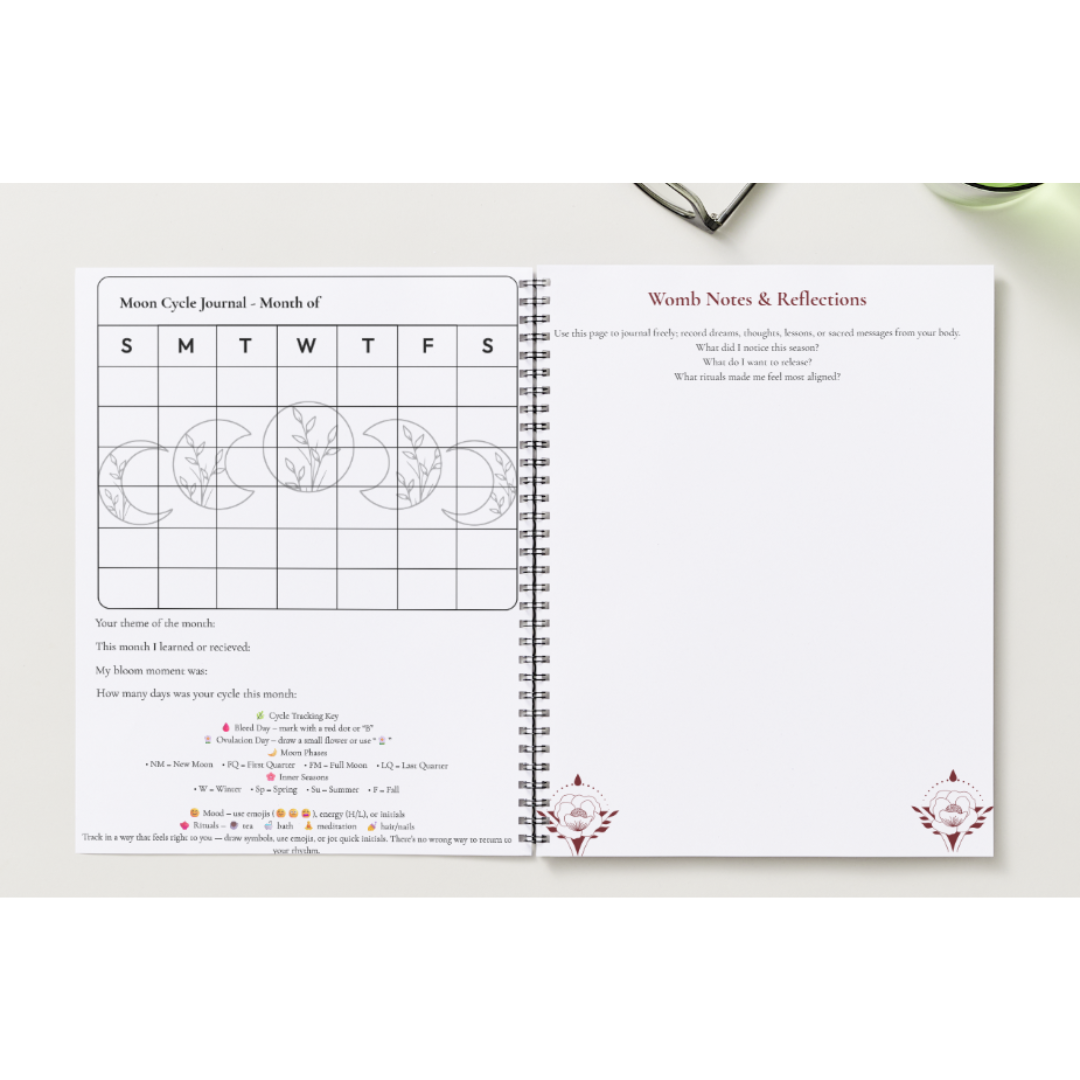 Womb Within: Cycle Tracker & Ritual Guide